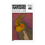 Cockatiel Postage Stamps