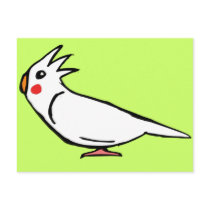 Cockatiel postcards