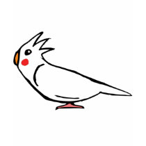 Cockatiel t-shirts by nature_art Cockatiel t-shirts