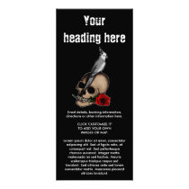 Cockatiels Are Goth, rack card