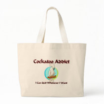 Cockatoo Addict Tote Bag
