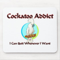 Cockatoo Addict Mouse Pads