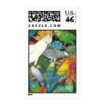 Cockatoo and his Parrot Friends Postage postage