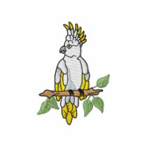 Cockatoo embroidered shirts by ZazzleEmbroidery Cockatoo embroidered shirts