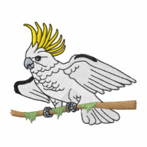 Cockatoo embroidered shirts by ZazzleEmbroidery Cockatoo embroidered shirts