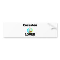 Cockatoo Lover bumper stickers by AnimalShirts Cockatoo Lover bumper stickers