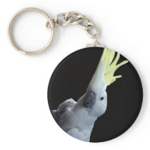 Cockatoo Parrot Keychains