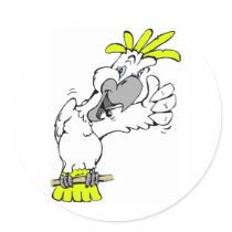 cockatoo stickers