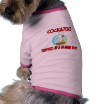 Cockatoo trapped in a human body pet clothing by AnimalShirts Cockatoo trapped in a human body pet clothing
