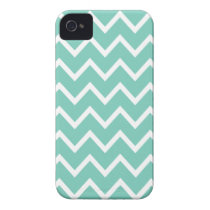 Cockatoo Turquoise Chevron Iphone 4S Case casemate cases