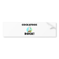 Cockatoos Rock bumper stickers by AnimalShirts Cockatoos Rock bumper stickers