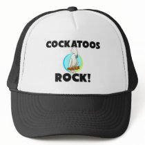 Cockatoos Rock hats by AnimalShirts Cockatoos Rock hats