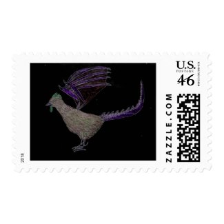 Cockatrice or Basalisk 2a stamp