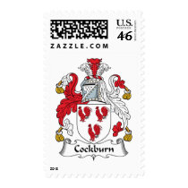 Cockburn Family Crest postage