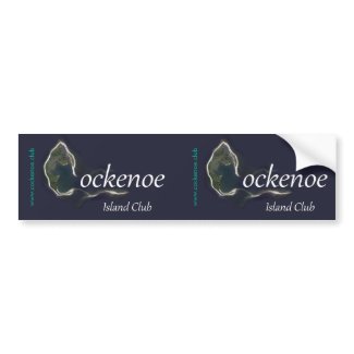 Cockenoe Cabin Window Decal (2 pk) Bumper Sticker
