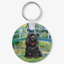 Cocker (black) - Bridge keychains by masterpiecedogs Cocker (black) - Bridge keychains