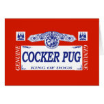Cocker Pug cards