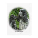 Cocker Spaniel 9W017D-95 postcards by TraffordPhotos Cocker Spaniel 9W017D-95 postcards