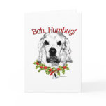 Cocker Spaniel Bah Humbug cards