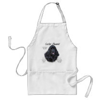 Cocker Spaniel (black) History Design aprons by GreyWolfCreation Cocker Spaniel (black) History Design aprons