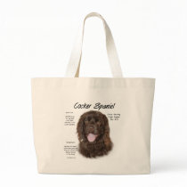 Cocker Spaniel (brn) History Design bags by GreyWolfCreation Cocker Spaniel (brn) History Design bags