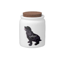 Cocker Spaniel Candy Jar