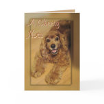 Cocker Spaniel Cheer You-customize any occasion Greeting Card