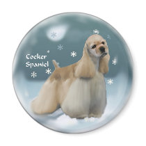 Cocker Spaniel Christmas Gifts magnets