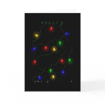 Cocker Spaniel - Christmas Lights cards