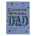 Cocker Spaniel DAD Card