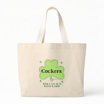 Cocker Spaniel Heaven on Earth bags by GreyWolfCreation Cocker Spaniel Heaven on Earth bags