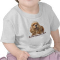 Cocker Spaniel Just Adorable Toddler Unisex Shirt by normagolden Cocker Spaniel Just Adorable Toddler Unisex Shirt