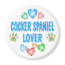 COCKER SPANIEL LOVER magnets