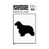 Cocker spaniel stamp