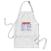COCKER SPANIEL Property Laws 2 Aprons