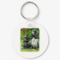 Cocker Spaniel & puppy 9W017D-068 keychains by TraffordPhotos Cocker Spaniel & puppy 9W017D-068 keychains