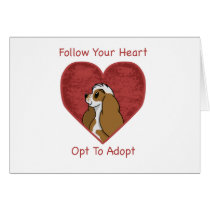 Cocker Spaniel Rescue Items Cards