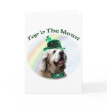 Cocker Spaniel Top of the Morn Greeting Card