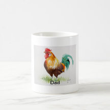 Cockerel Dad Mug