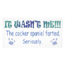 CockerSpaniel Personalized Photo Card