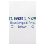 CockerSpaniel Personalized Stationery