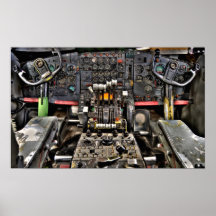 Cockpit Controls Posters
