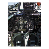 COCKPIT OF SPITFIRE POSTER