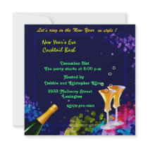 Cocktail Bash in style Personalized Invitation