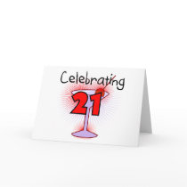 Cocktail Celebrating 21 Tshirts and Gifts cards by birthdayTshirts Cocktail Celebrating 21 Tshirts and Gifts cards