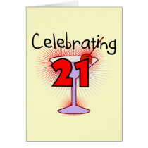 Cocktail Celebrating 21 Tshirts and Gifts cards by birthdayTshirts Cocktail Celebrating 21 Tshirts and Gifts cards