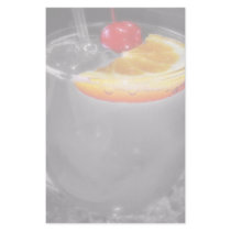 Cocktail Drink Photo Stationery Design