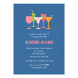 Cocktail Glasses Bachelorette/Bridal Shower Invite