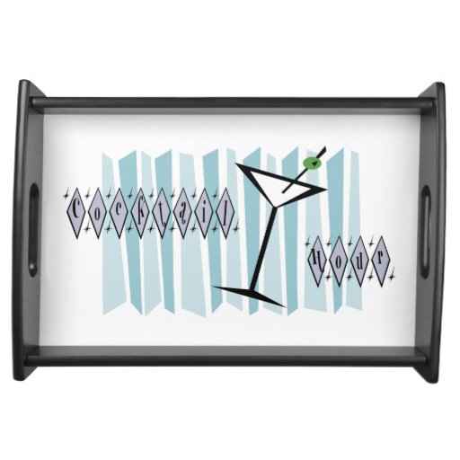 Cocktail Hour Cocktail Tray Service Trays