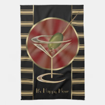 Cocktail Lounge Kitchen Towels
